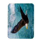 Adler über dem Sturm Magnet (Vertikal)