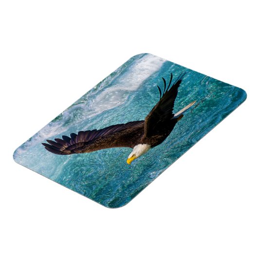 Adler über dem Sturm Magnet (Linke Seite)