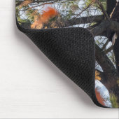 Adler und Fallende Blätter Mousepad (Ecke)