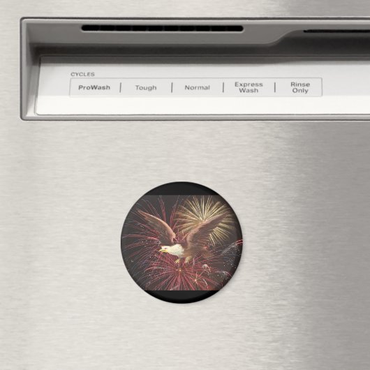 Adler und Feuerwerke Magnet (In Situ (Geschirrspüler))