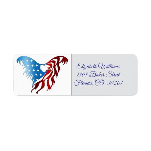 Adler und Flag Amerika 🇺 🇸 (Vorne)