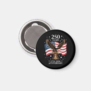 Adler und Flagge 250 Jahre Amerika 1776-2026 Magnet