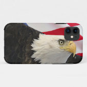 Adler und Flagge Case-Mate iPhone Hülle (Rückseite (Horizontal))