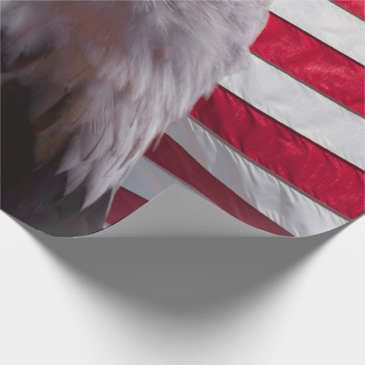 Adler und Flagge Geschenkpapier (Ecke)