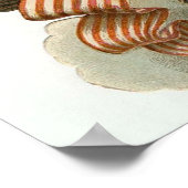 Adler und Flagge Poster (Ecke)