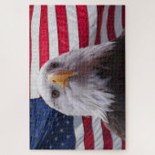 Adler und Flagge Puzzle (Vertikal)