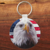 Adler und Flagge Schlüsselanhänger (Vorderseite)