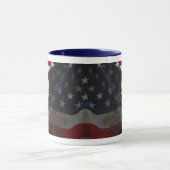 Adler und Flagge Tasse (Zentrum)