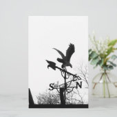 Adler und Pfeil Briefpapier (Stehend Vorderseite)