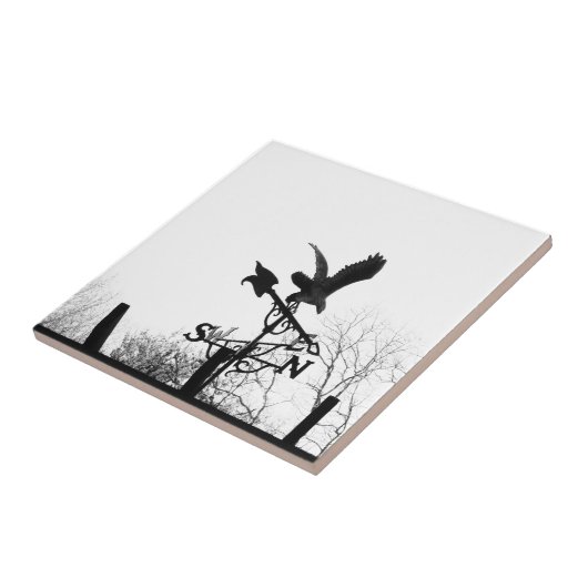 Adler und Pfeil Fliese (Seite)