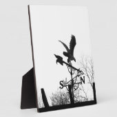 Adler und Pfeil Fotoplatte (Seite)