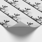 Adler und Pfeil Geschenkpapier (Ecke)