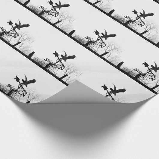 Adler und Pfeil Geschenkpapier (Ecke)