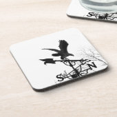 Adler und Pfeil Getränkeuntersetzer (Linke Seite)