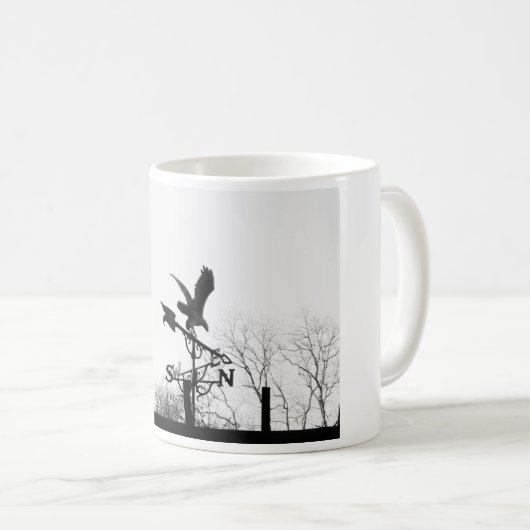 Adler und Pfeil Kaffeetasse (VorderseiteRechts)