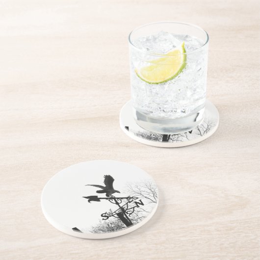 Adler und Pfeil Untersetzer (Seite)