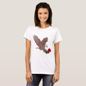 Adler und Rose T-Shirt (Vorne ganz)