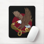 Adler und Schlange Mousepad (Mit Mouse)
