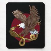 Adler und Schlange Mousepad (Vorne)