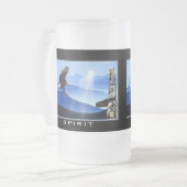 Adler und Totem-Pole Trinkwasser Tasse (Vorderseite Links)