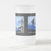 Adler und Totem-Pole Trinkwasser Tasse (Mittel)