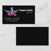 Adler Visitenkarte (Vorne/Hinten)