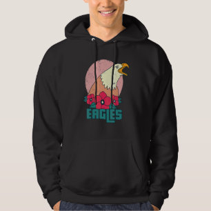 Adler Vogel  Raubvögel Falken Ornithologie Hoodie