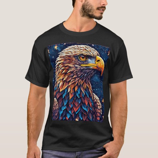 Adler Vogel T-Shirt (Vorderseite)