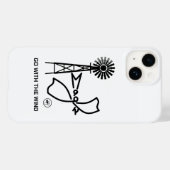 Adler von Elfabetz - Mit dem Wind gehen Case-Mate iPhone Hülle (Rückseite (Horizontal))