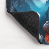 Adler wacht über den Canyon in Amerika Mousepad (Ecke)