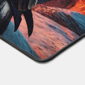 Adler wacht über den Canyon in Amerika Schreibtischunterlage (Ecke)