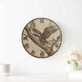 Adler Wanduhr - Symbol der Stärke (Zuhause)