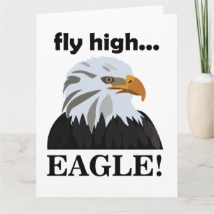 Adler Weißkopfseeadler Fliege Hoch Adler Karte