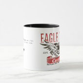 Adler Wings Tasse "vom Verschluss u. vom Schlüssel (Zentrum)