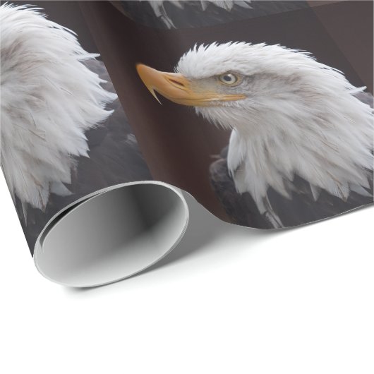 Adler-Wrapierpapier Geschenkpapier (Rolleneckpunkt)