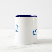 Adler Zweifarbige Tasse (Mittel)