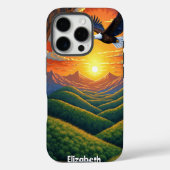 Adlerabstieg, Goldenes Tal Case-Mate iPhone Hülle (Rückseite)