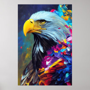 Adleradler Tierentdeckungsabenteuer Natur Poster