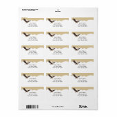 Adlerangriff Adressaufkleber (Vorne)