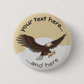 Adlerangriff Button (Vorderseite)