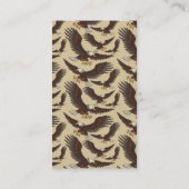 Adlerangriff vertikal visitenkarte (Rückseite)