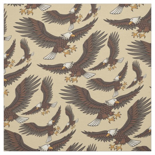 Adlerangriffsmuster Stoff (Muster)