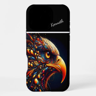Adlerauge in Farbe iPhone 16 Pro Max Hülle
