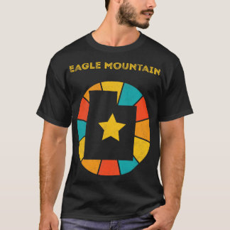 Adlerberg Utah Vintag Ausgefallenes Souvenir 1 T-Shirt