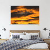 Adlerbrand Leinwanddruck (Insitu (Schlafzimmer))