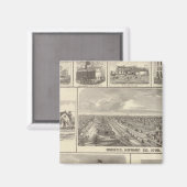 Adlerbrauerei, Zedernrasen Magnet (Vorderseite/Rückseite)