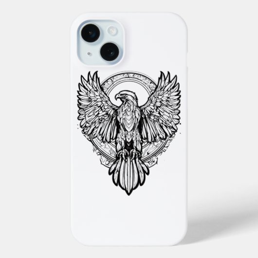 "AdlerEmblem: iPhone 15 Adlerabdeckung" Case-Mate iPhone Hülle (Rückseite)