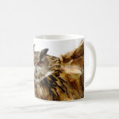 Adlereule in der Flug-Tasse Kaffeetasse (VorderseiteRechts)