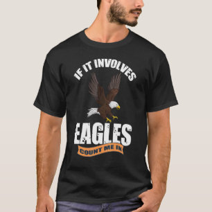 Adlerfalken zählen mich in Falken oder Falken T-Shirt