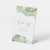 Adlerfavorit Podest-Zeichen Sockelschild (Vorderseite)